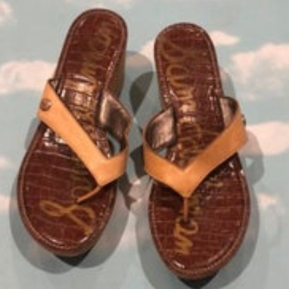 Sam Edelman Shoes - Sam Edelman Romy Leather Thong Sandals